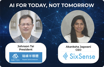 AI for Today, Not Tomorrow: SixSense & Raytek Accelerate Smart Manufacturing in Taiwan